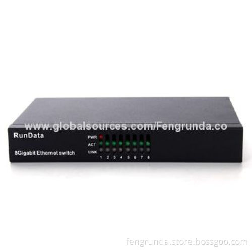 Gigabit Network Switch with 8 Ports